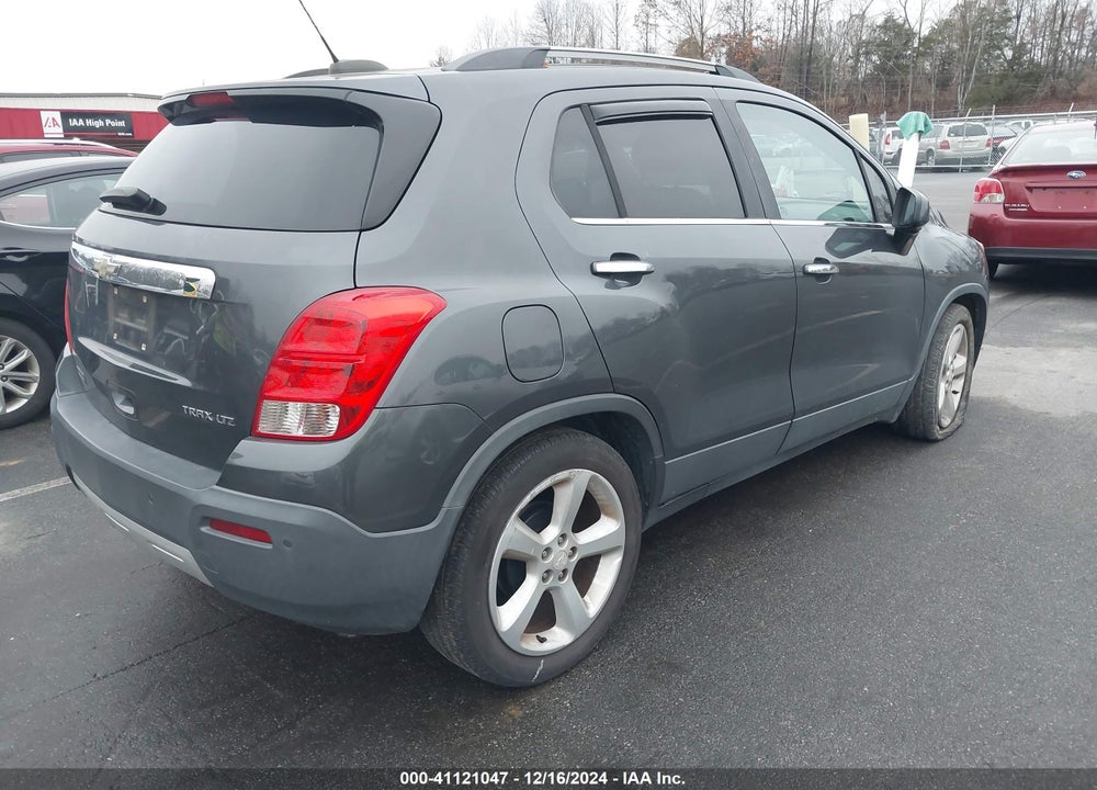 2016 CHEVROLET TRAX LTZ VIN: 3GNCJMSB4GL167028