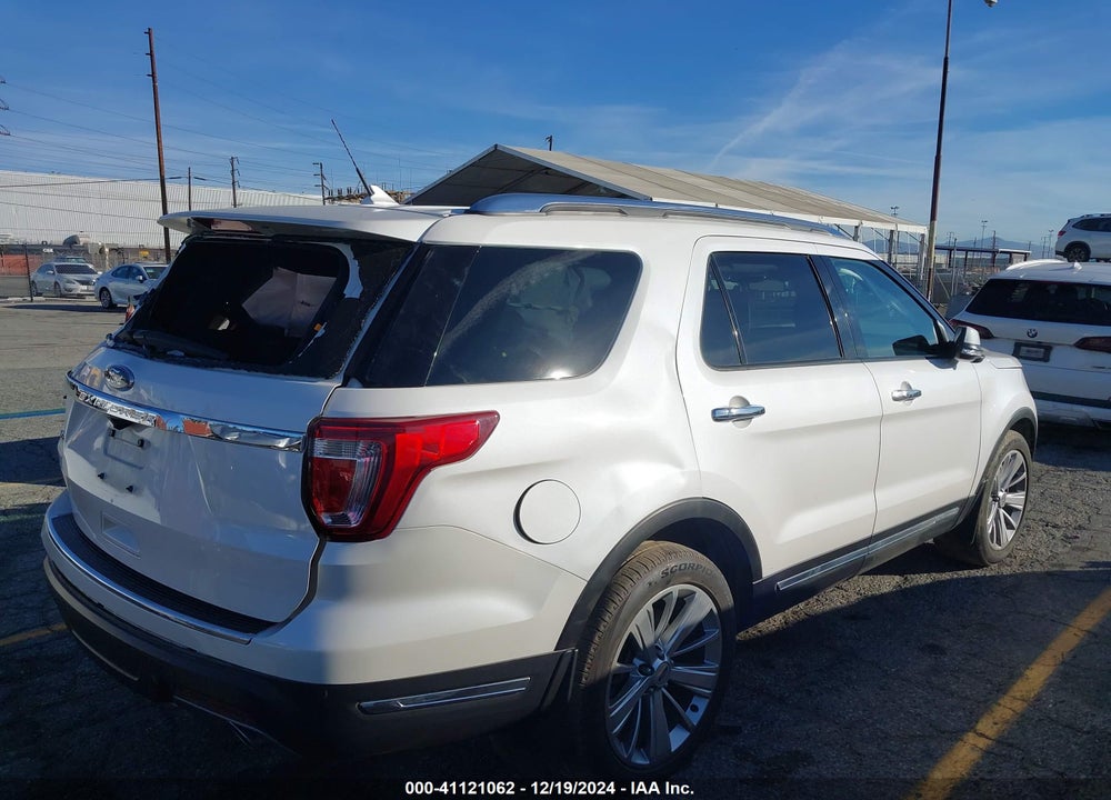 2018 FORD EXPLORER LIMITED VIN: 1FM5K7F82JGC14708