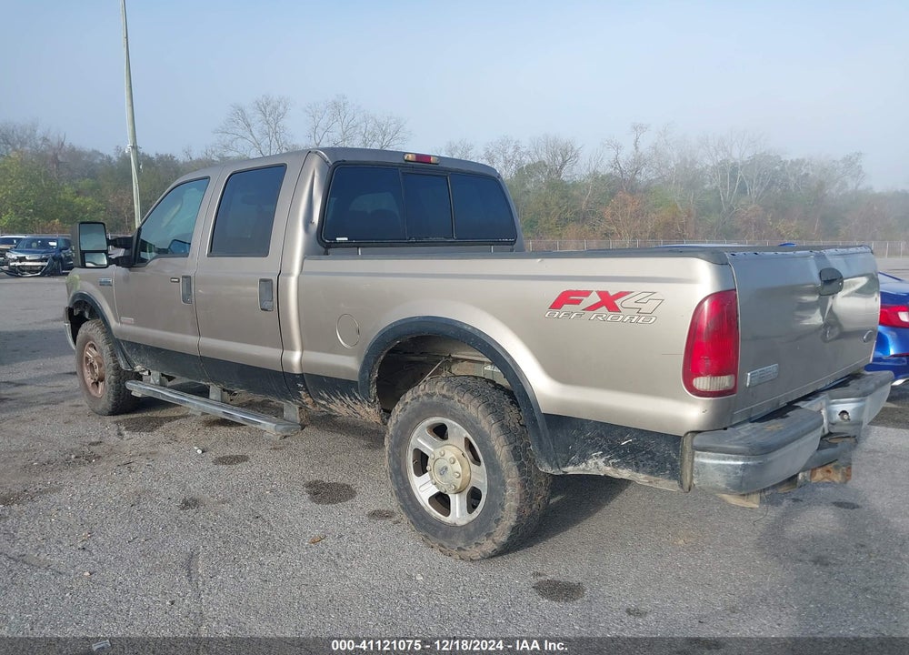 2005 FORD F-250 LARIAT/XL/XLT VIN: 1FTSW21P25EA10389