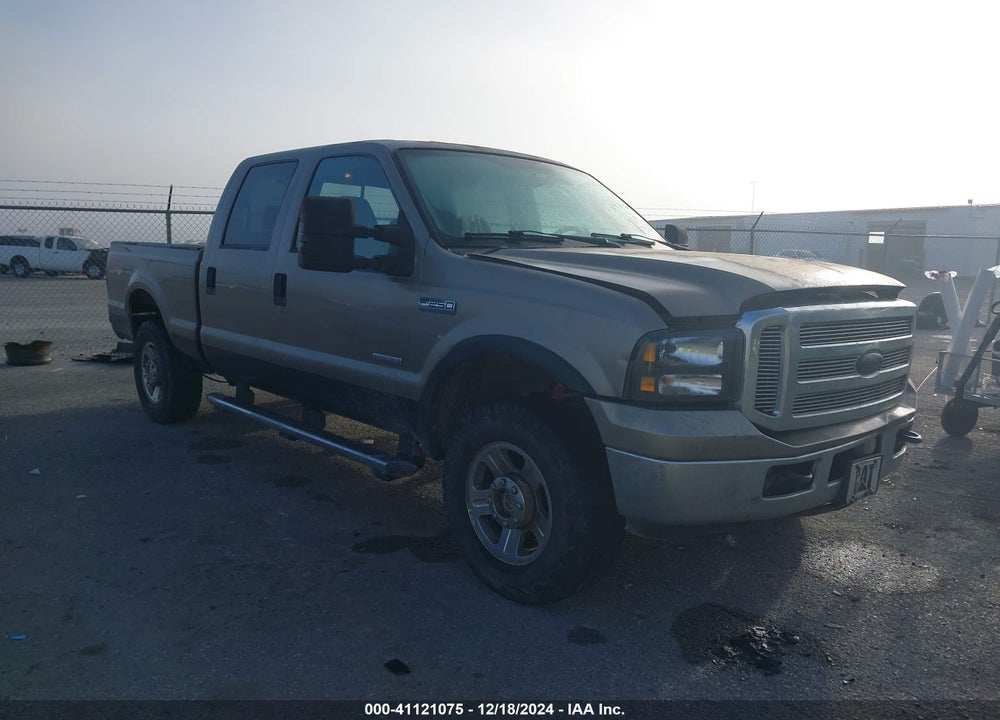 2005 FORD F-250 LARIAT/XL/XLT VIN: 1FTSW21P25EA10389