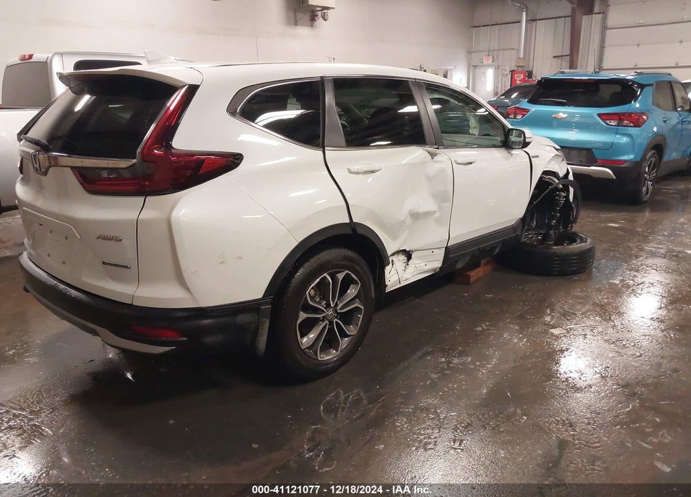 2021 HONDA CR-V HYBRID EX-L VIN: 7FART6H83ME019696