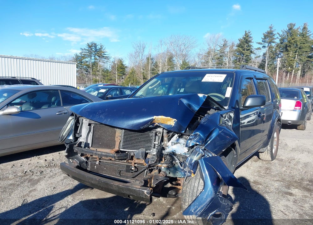 2008 NISSAN PATHFINDER S VIN: 5N1AR18BX8C613903