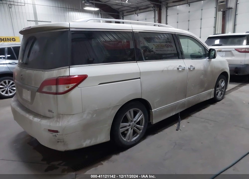 2012 NISSAN QUEST SL VIN: JN8AE2KP3C9035101