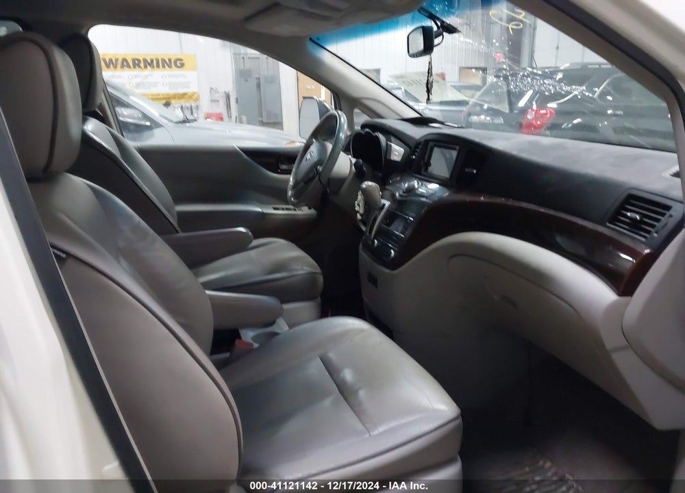 2012 NISSAN QUEST SL VIN: JN8AE2KP3C9035101