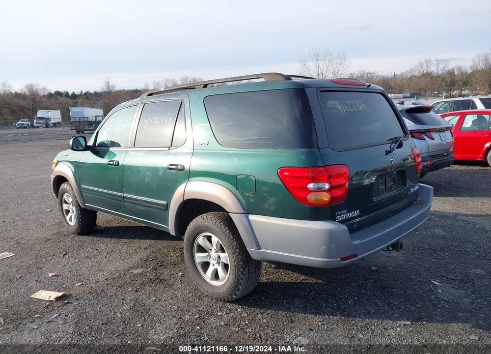 2001 TOYOTA SEQUOIA SR5 V8 VIN: 5TDBT44A01S047232