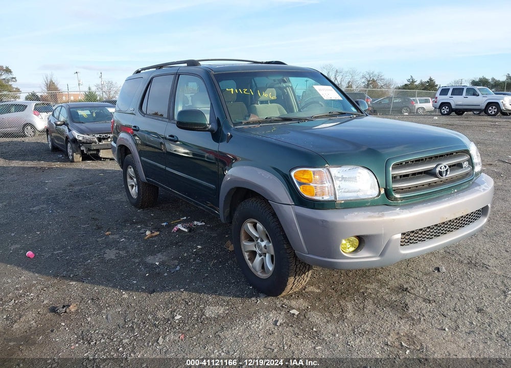 2001 TOYOTA SEQUOIA SR5 V8 VIN: 5TDBT44A01S047232