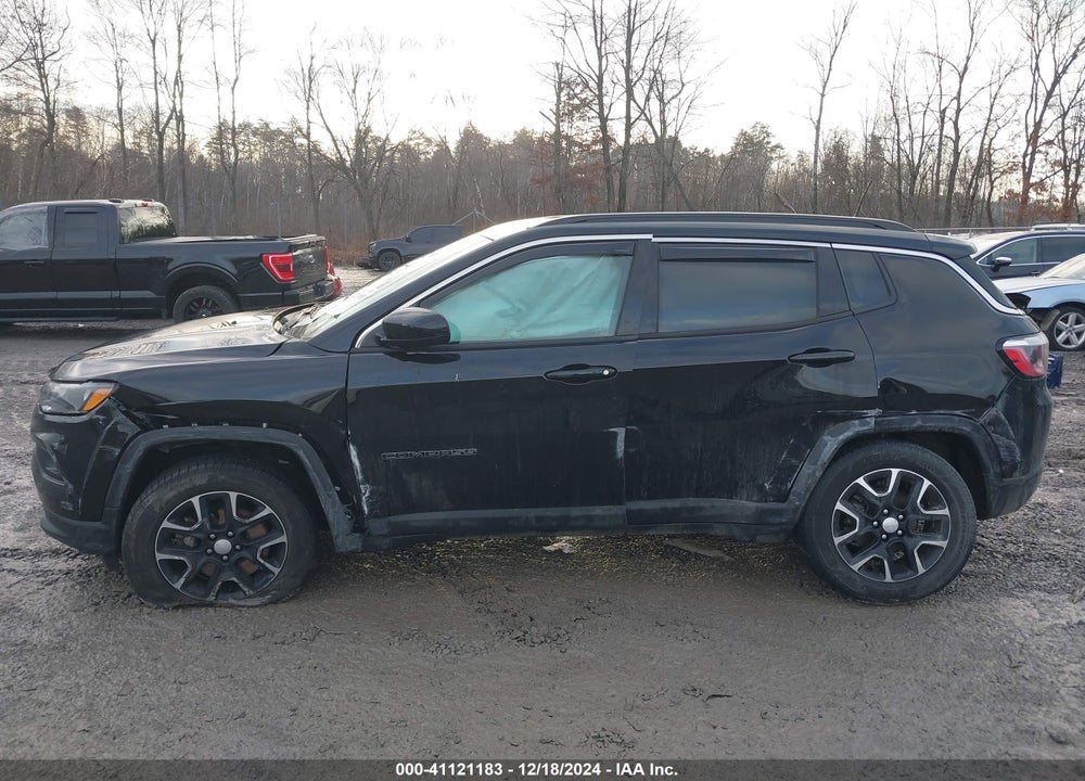 2022 JEEP COMPASS LATITUDE 4X4 VIN: 3C4NJDBBXNT124344
