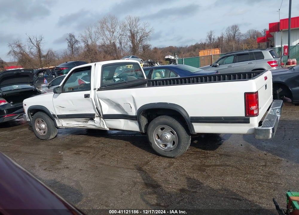 1996 DODGE DAKOTA VIN: 1B7GL26X2TS672494