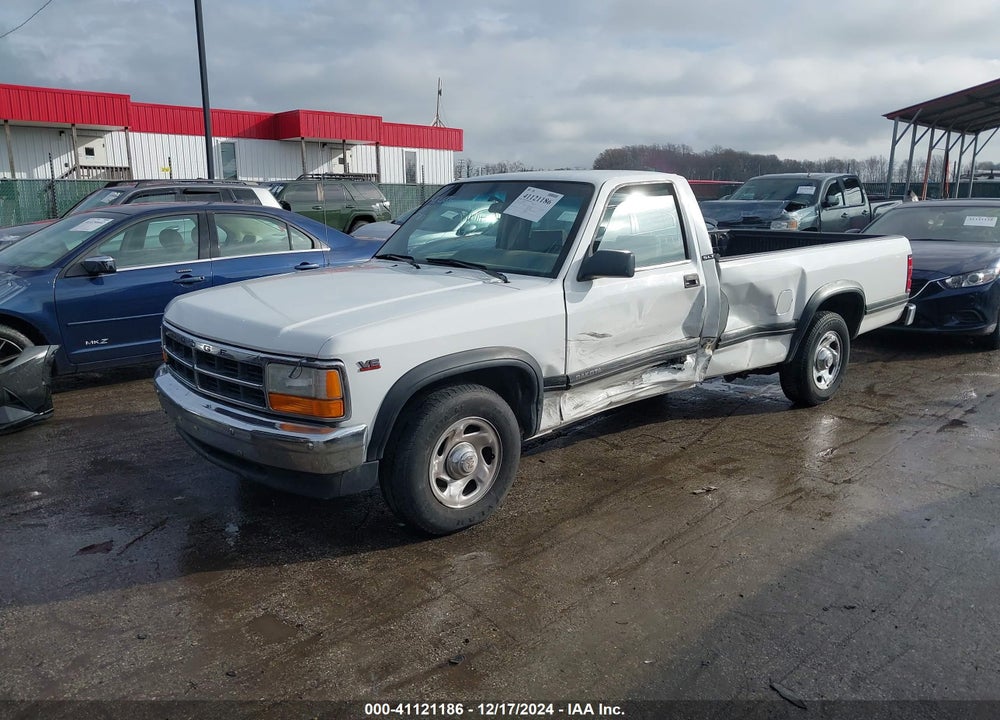 1996 DODGE DAKOTA VIN: 1B7GL26X2TS672494