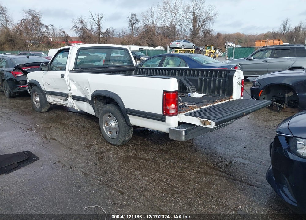 1996 DODGE DAKOTA VIN: 1B7GL26X2TS672494