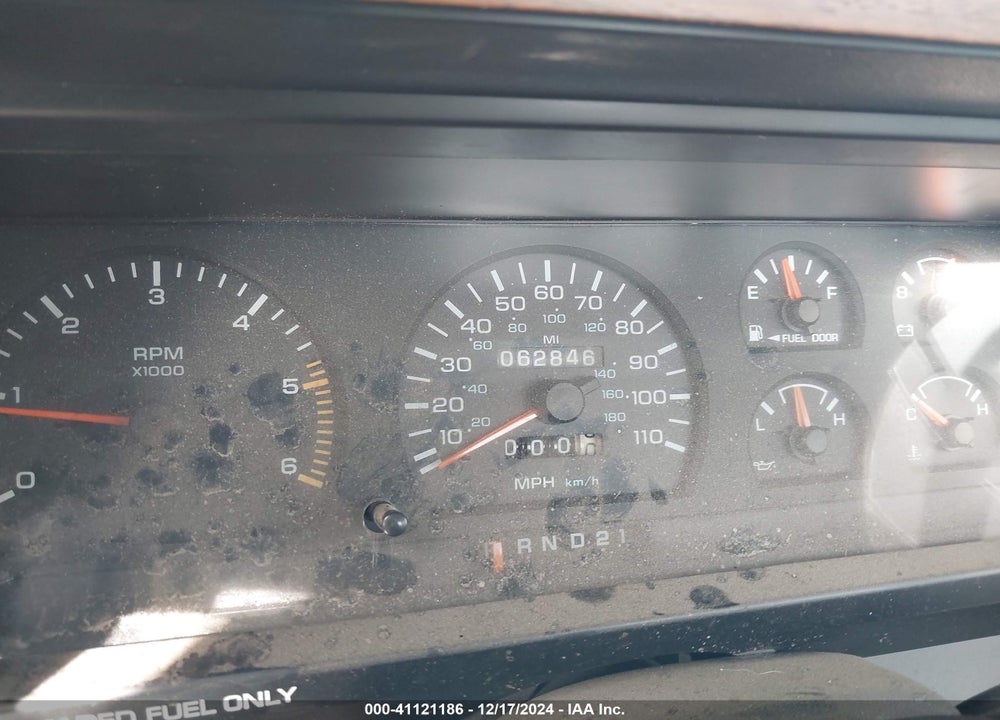1996 DODGE DAKOTA VIN: 1B7GL26X2TS672494