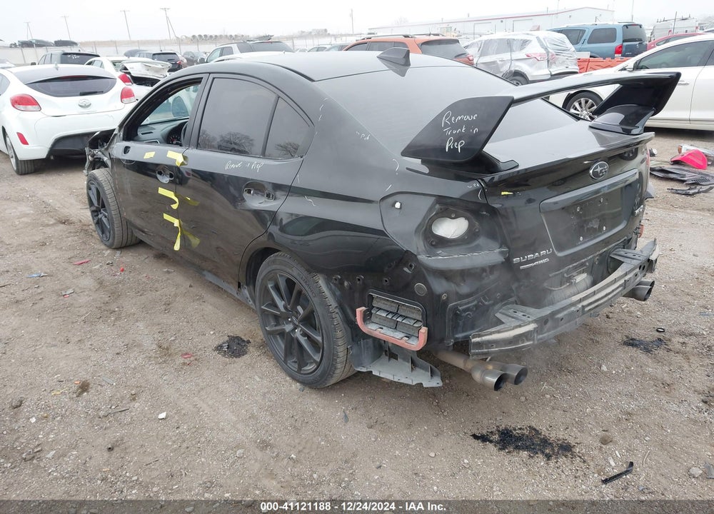 2021 SUBARU WRX LIMITED VIN: JF1VA1H65M9808837
