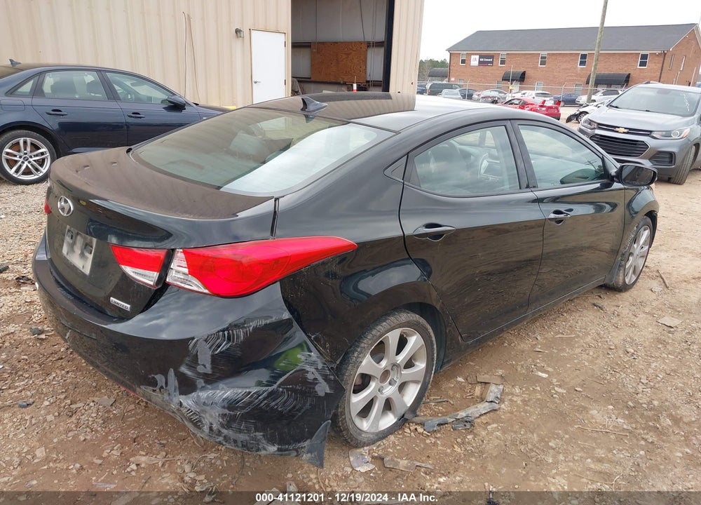 2013 HYUNDAI ELANTRA VIN: KMHDH4AEXDU741410