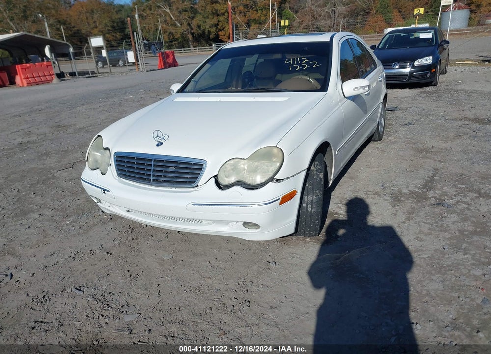 2004 MERCEDES-BENZ C 320 SPORT VIN: WDBRF64J14F455808