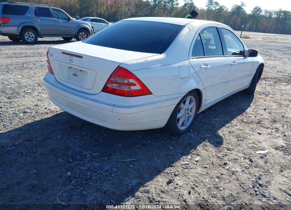 2004 MERCEDES-BENZ C 320 SPORT VIN: WDBRF64J14F455808