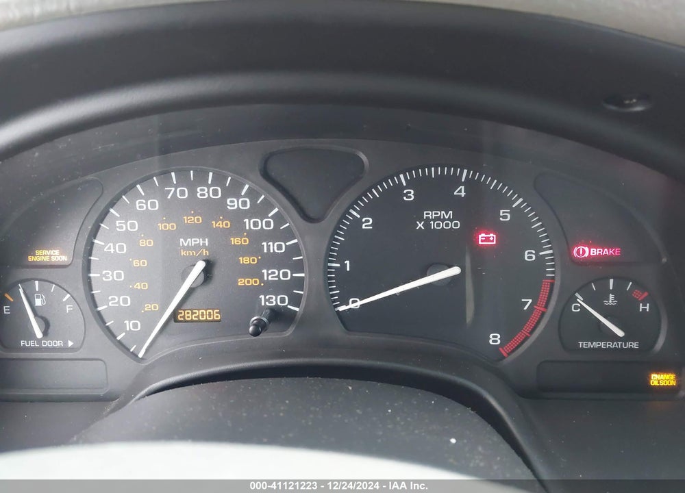2000 SATURN LS1 VIN: 1G8JU52F3YY656689