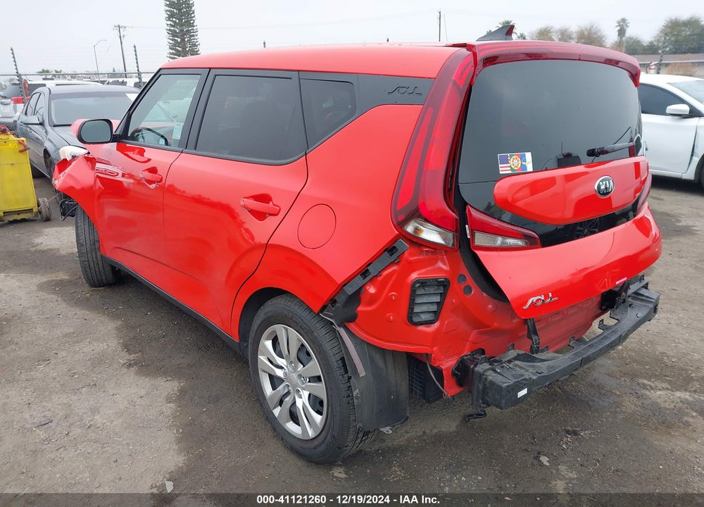 2020 KIA SOUL LX VIN: KNDJ23AU7L7708288