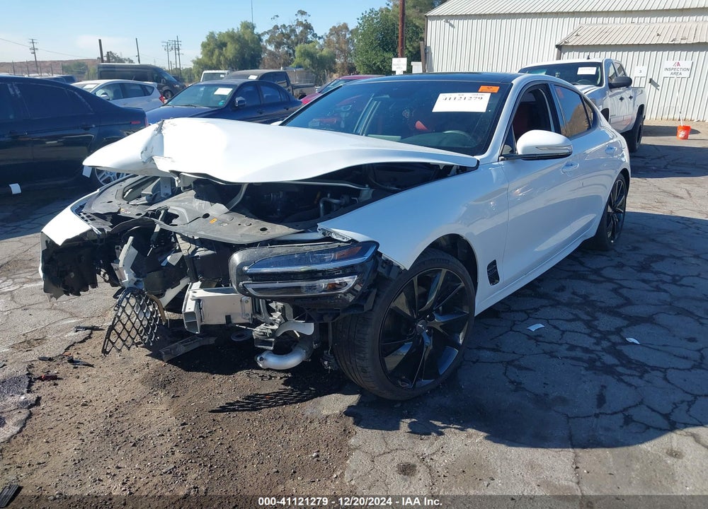 2023 GENESIS G70 VIN: KMTG34TA0PU120211