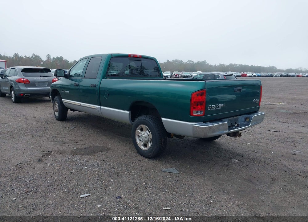 2003 DODGE RAM 3500 SLT/LARAMIE/ST VIN: 3D7LU38603G781409