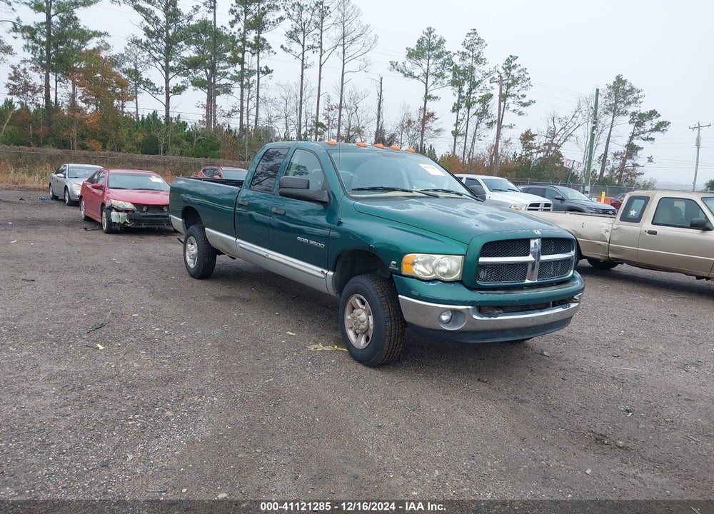 2003 DODGE RAM 3500 SLT/LARAMIE/ST VIN: 3D7LU38603G781409