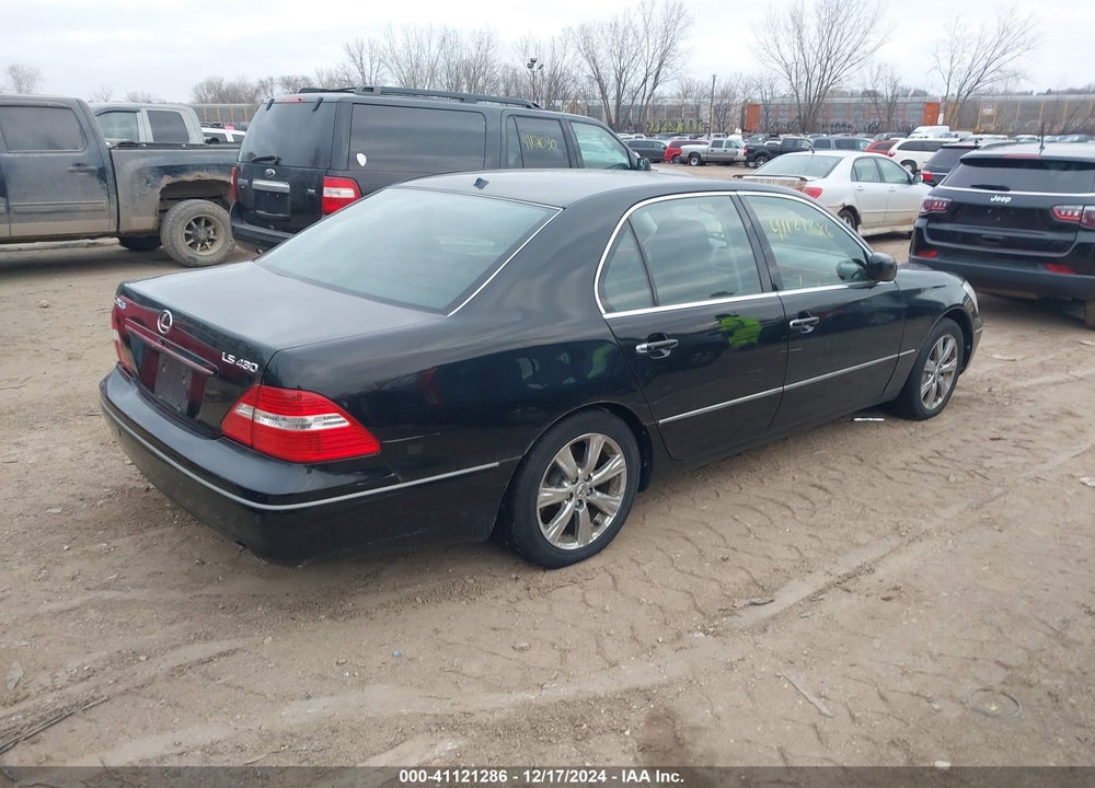 2004 LEXUS LS 430 VIN: JTHBN36F440166162