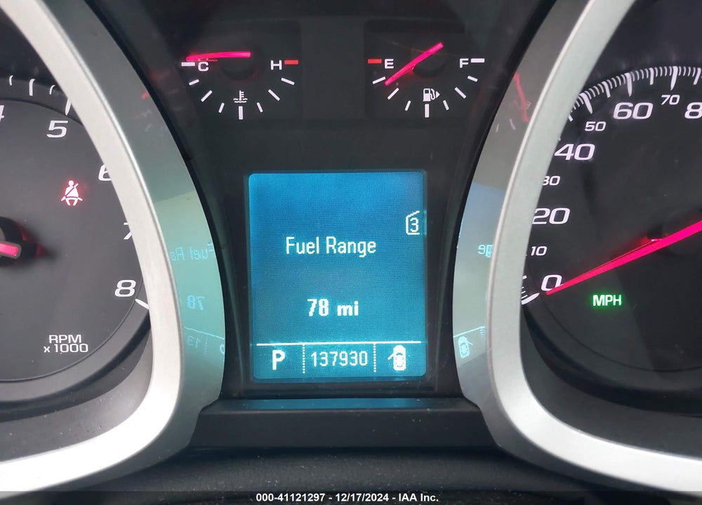 2011 CHEVROLET EQUINOX 2LT VIN: 2GNALPEC4B1249889