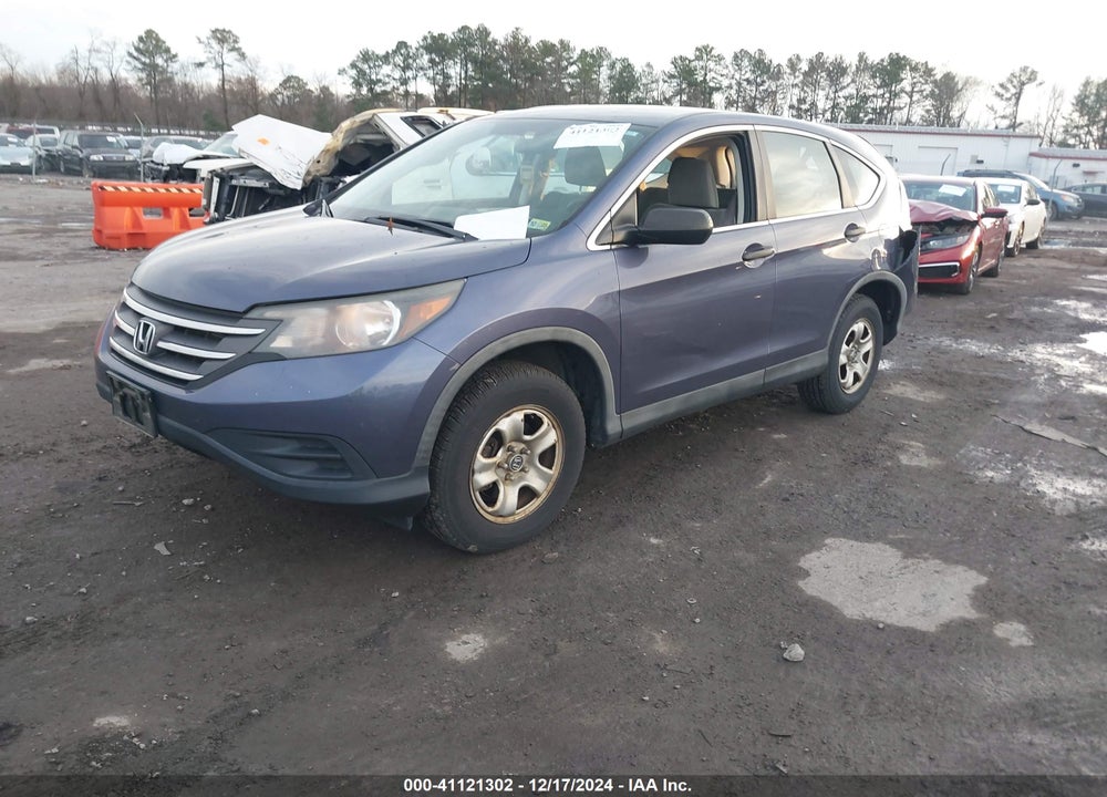 2012 HONDA CR-V LX VIN: 5J6RM4H37CL059478