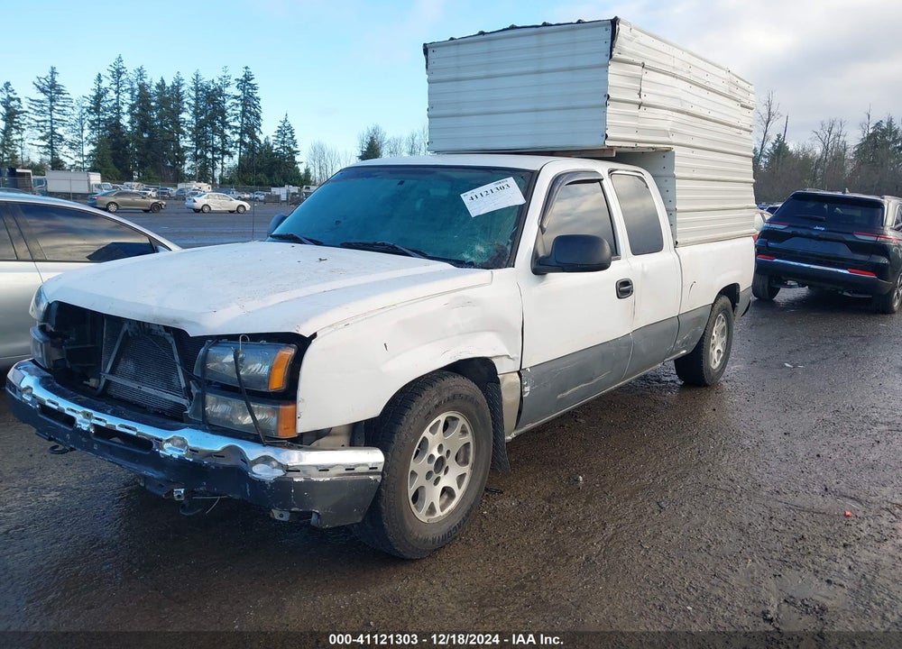 2006 CHEVROLET SILVERADO 1500 LS VIN: 1GCEC19V66Z272977