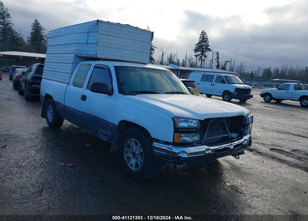 2006 CHEVROLET SILVERADO 1500 LS VIN: 1GCEC19V66Z272977