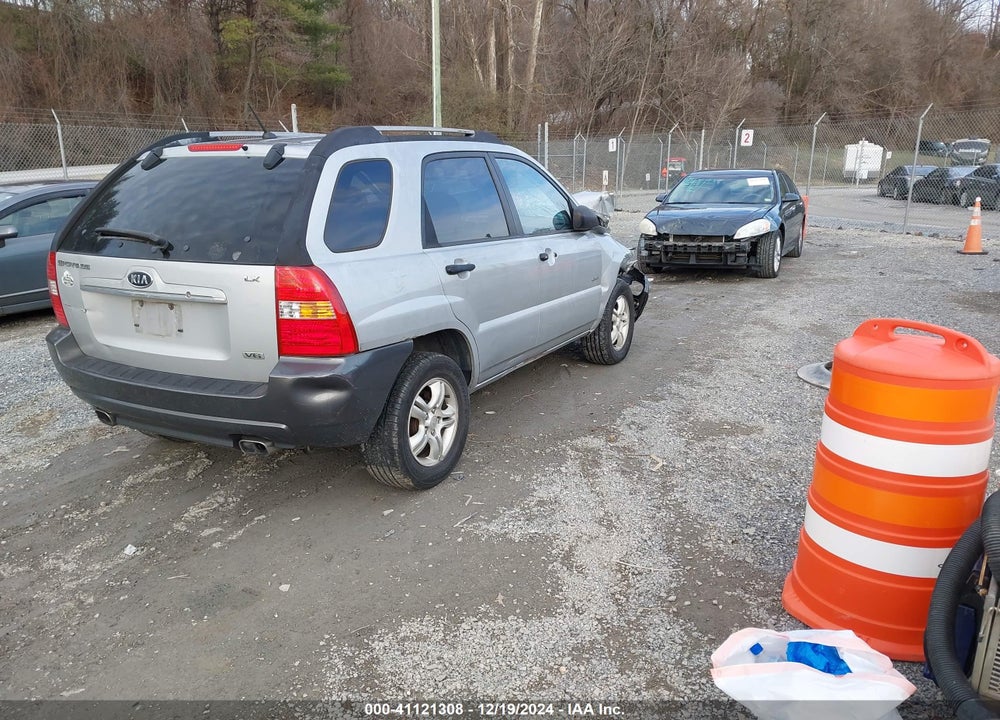 2007 KIA SPORTAGE LX V6 VIN: KNDJE723377335910