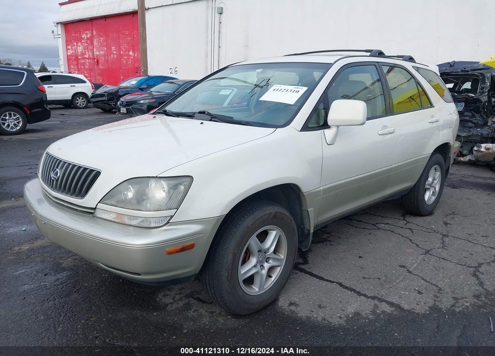 2000 LEXUS RX 300 VIN: JT6GF10UXY0065687