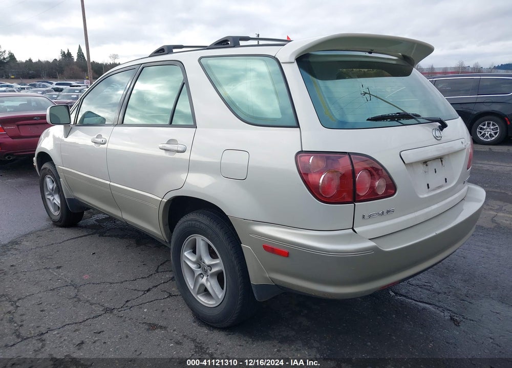 2000 LEXUS RX 300 VIN: JT6GF10UXY0065687