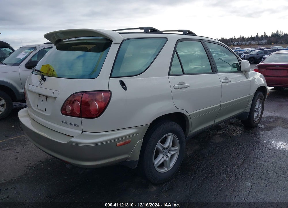2000 LEXUS RX 300 VIN: JT6GF10UXY0065687