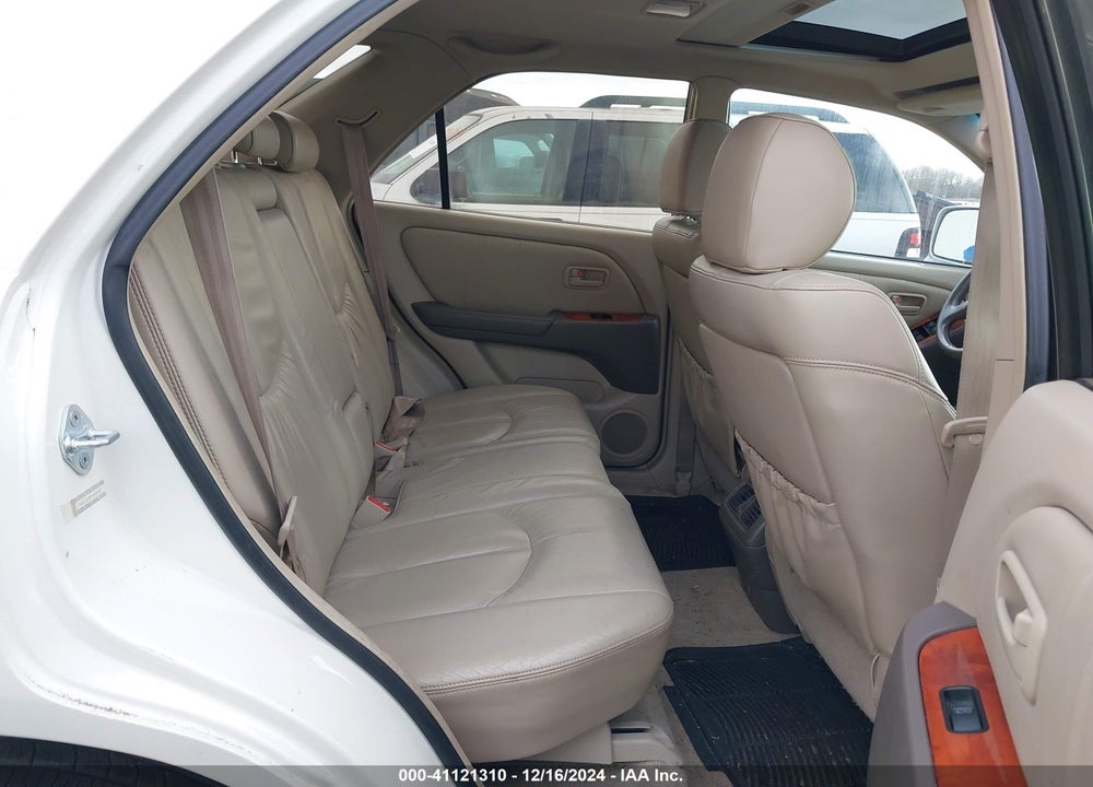 2000 LEXUS RX 300 VIN: JT6GF10UXY0065687