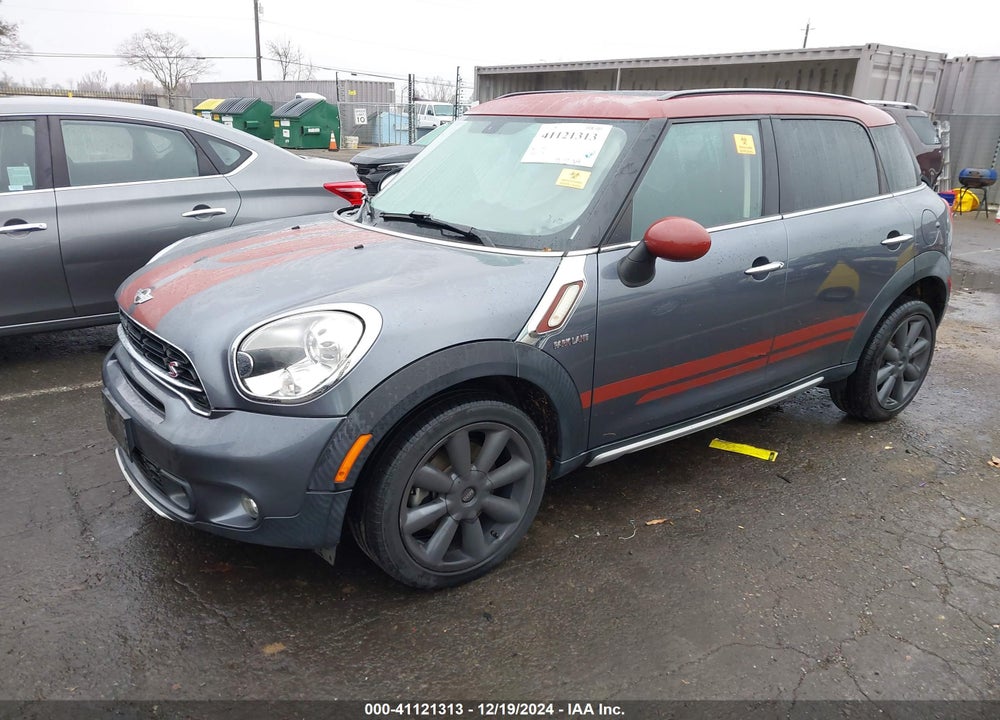 2016 MINI COUNTRYMAN COOPER S VIN: WMWZC3C57GWT09055