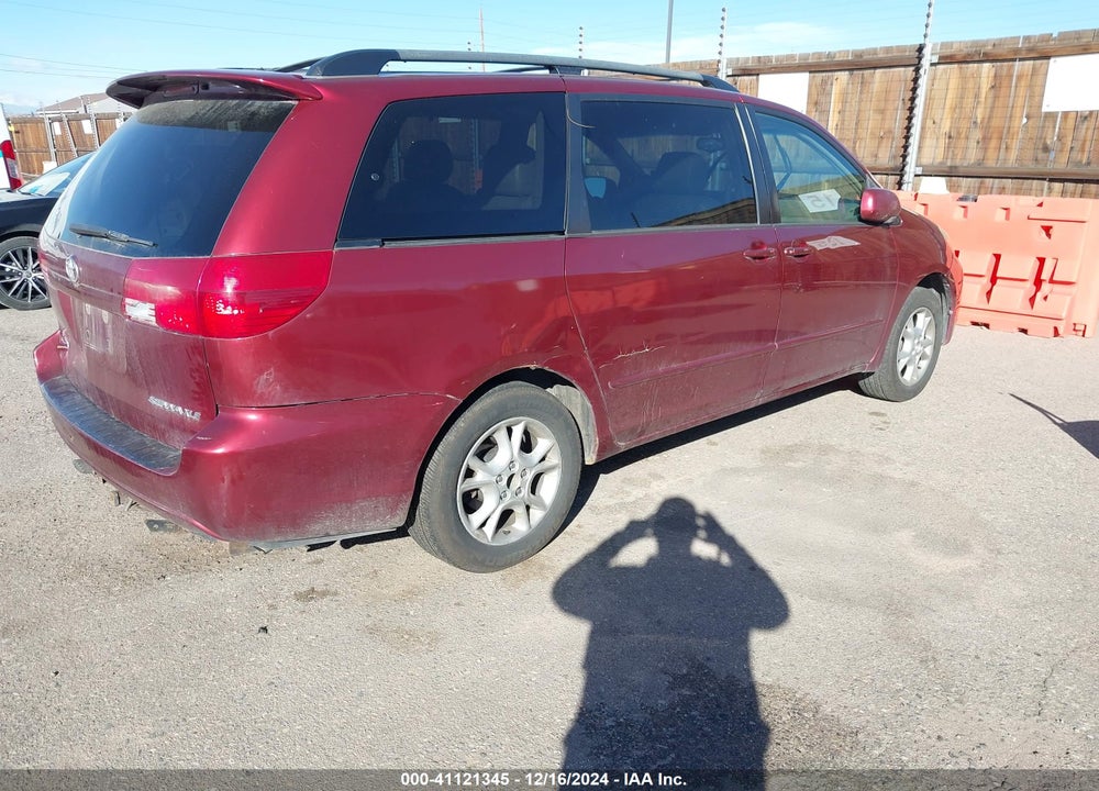 2005 TOYOTA SIENNA XLE VIN: 5TDZA22C65S255750
