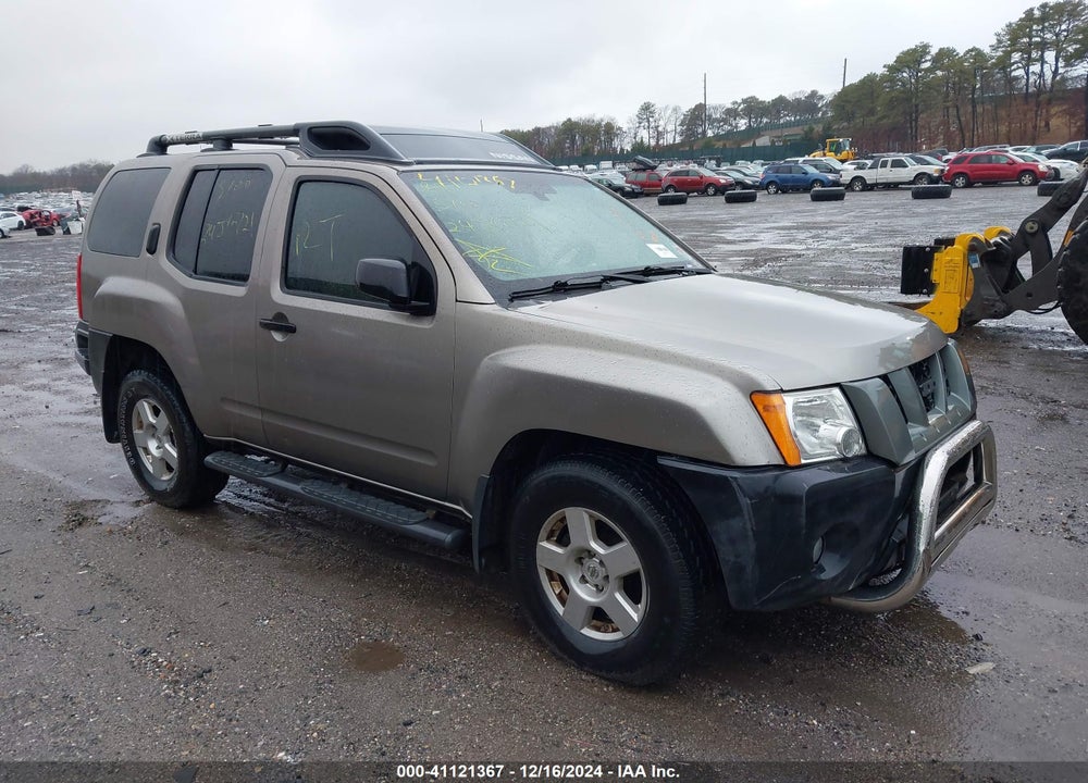 2008 NISSAN XTERRA S VIN: 5N1AN08W18C517232