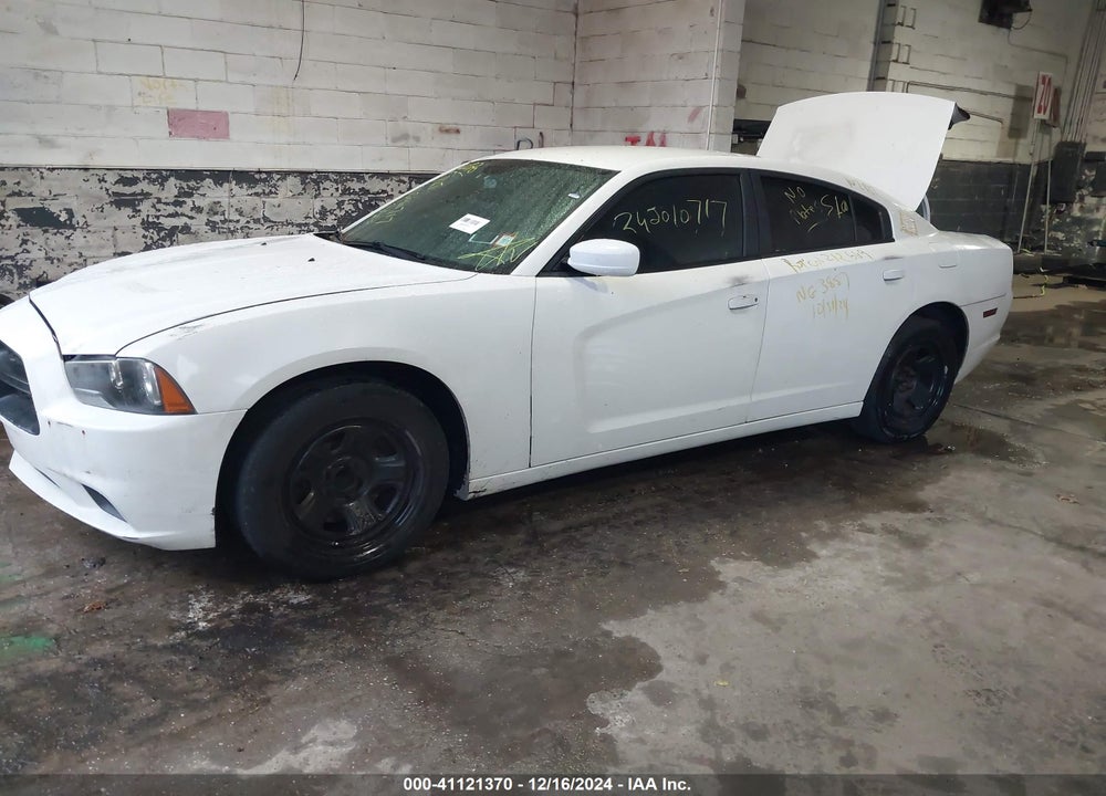 2014 DODGE CHARGER POLICE VIN: 2C3CDXAG9EH238071