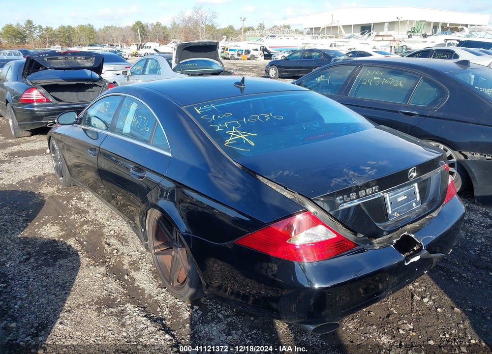 2007 MERCEDES-BENZ CLS 550 VIN: WDDDJ72X07A084462