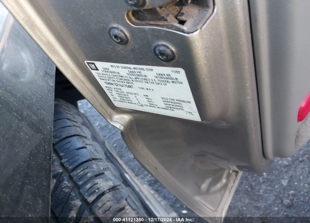 2003 GMC YUKON SLT VIN: 1GKEK13Z13J175487
