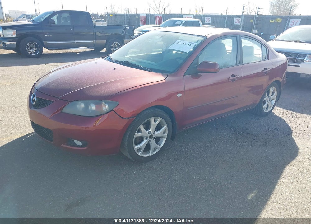 2008 MAZDA 3 I TOURING VALUE VIN: JM1BK32F481153279