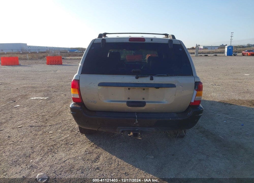 1999 JEEP GRAND CHEROKEE LAREDO VIN: 1J4G258S0XC756667