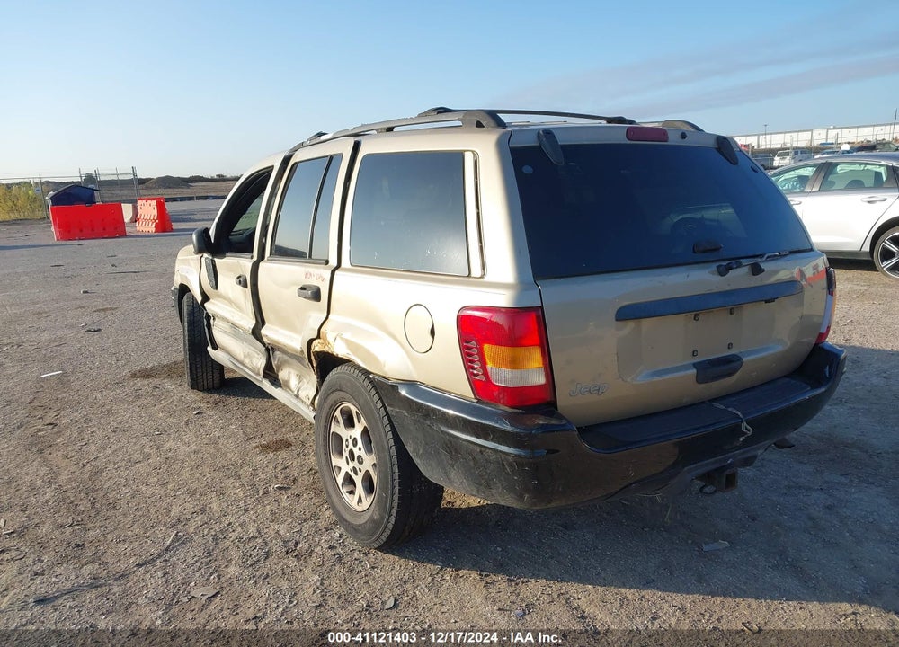 1999 JEEP GRAND CHEROKEE LAREDO VIN: 1J4G258S0XC756667