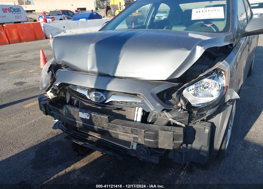 2012 HYUNDAI ACCENT GLS VIN: KMHCU4AEXCU057981
