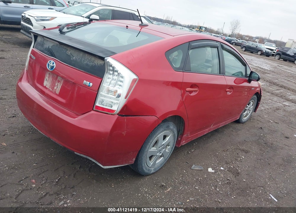 2010 TOYOTA PRIUS II VIN: JTDKN3DU6A0179476