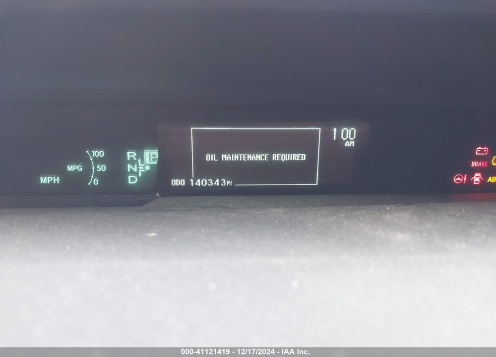 2010 TOYOTA PRIUS II VIN: JTDKN3DU6A0179476