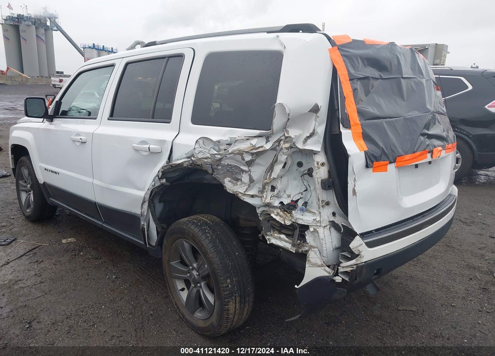 2017 JEEP PATRIOT SPORT SE FWD VIN: 1C4NJPBA2HD213361