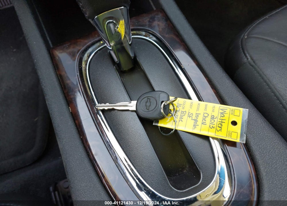 2013 CHEVROLET IMPALA LTZ VIN: 2G1WC5E37D1166312