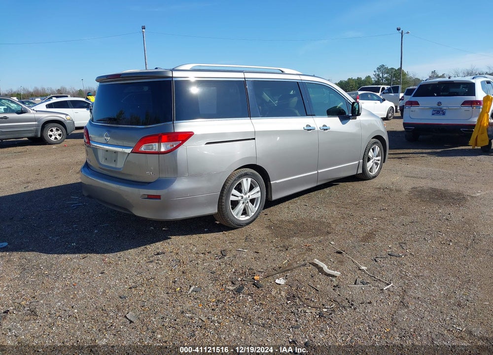 2012 NISSAN QUEST SL VIN: JN8AE2KPXC9044149
