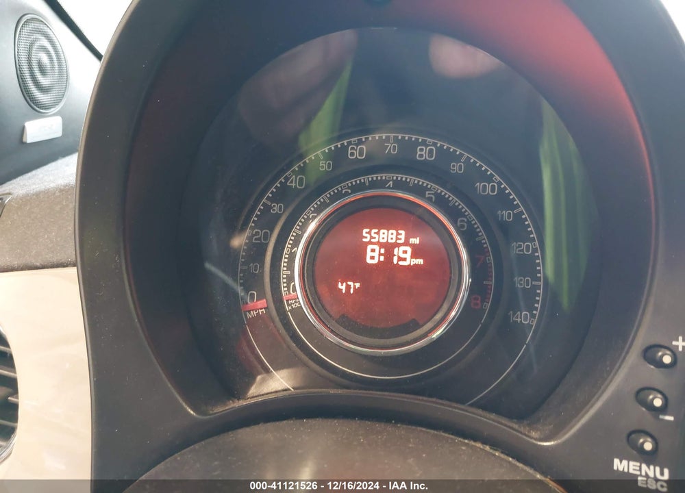 2012 FIAT 500 SPORT VIN: 3C3CFFBR0CT335927